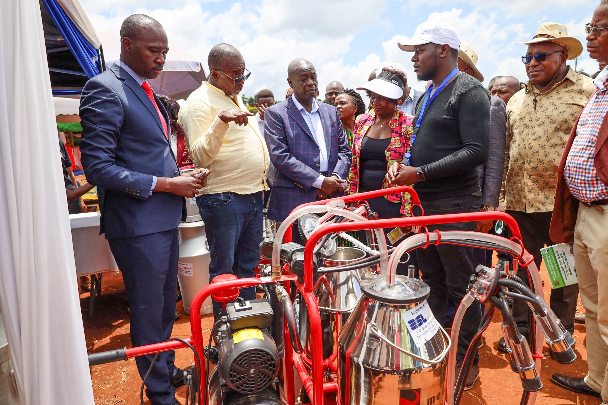 ASL Ltd Engineering Division Hosts Dignitaries at Embu Dairy Farmers